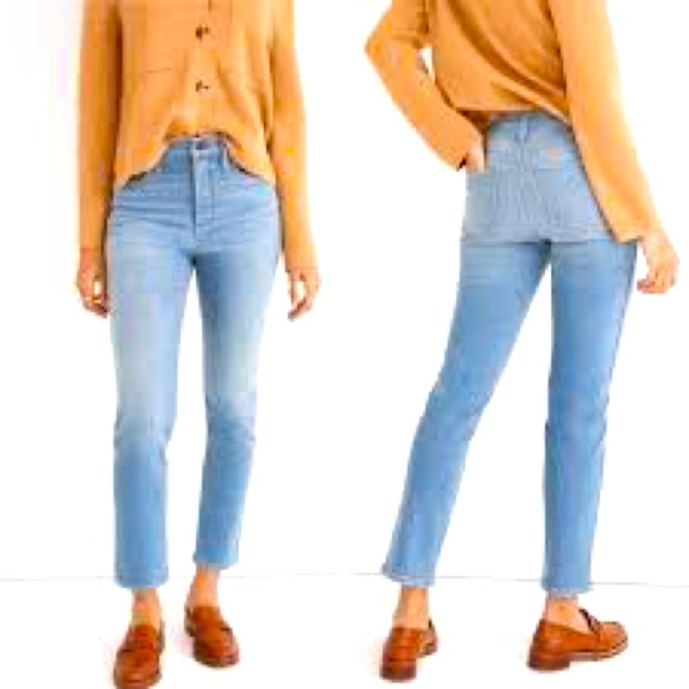 Rare! Madewell Tall stovepipe jeans in Euclid wash! 26T. Smoke-free home.